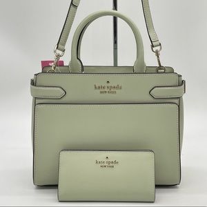 Kate Spade Staci Medium Satchel Bag & Slim
Bifold Wallet